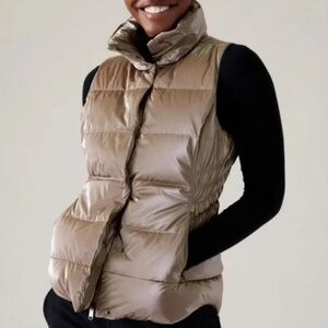 Athleta Metallic Vest